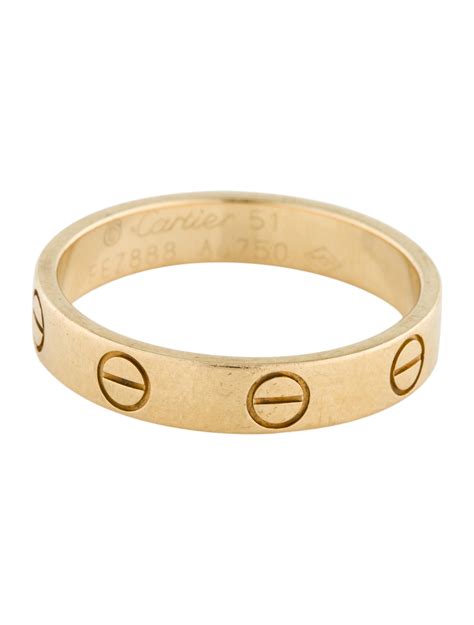 cartier love ring.|authentic cartier love ring.